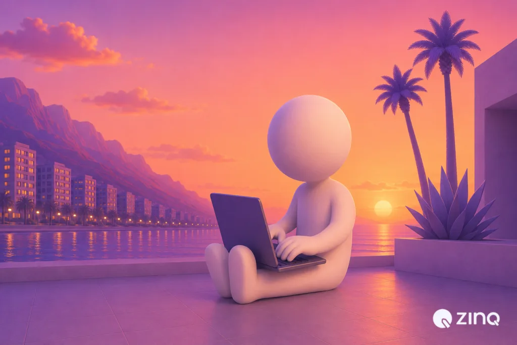 Illustration representing “Can you build an AI agent without a developer”.