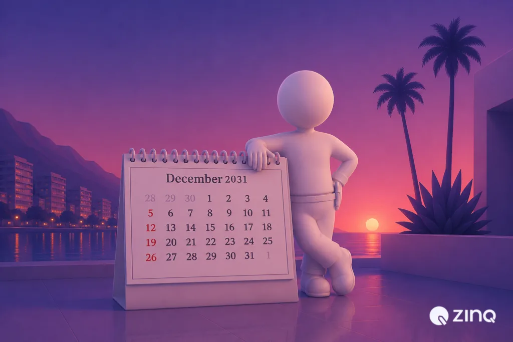 Illustration representing “How business communication may change with AI”.