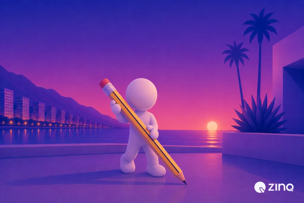 Illustration representing “How to write instructions for an AI customer-service agent”.
