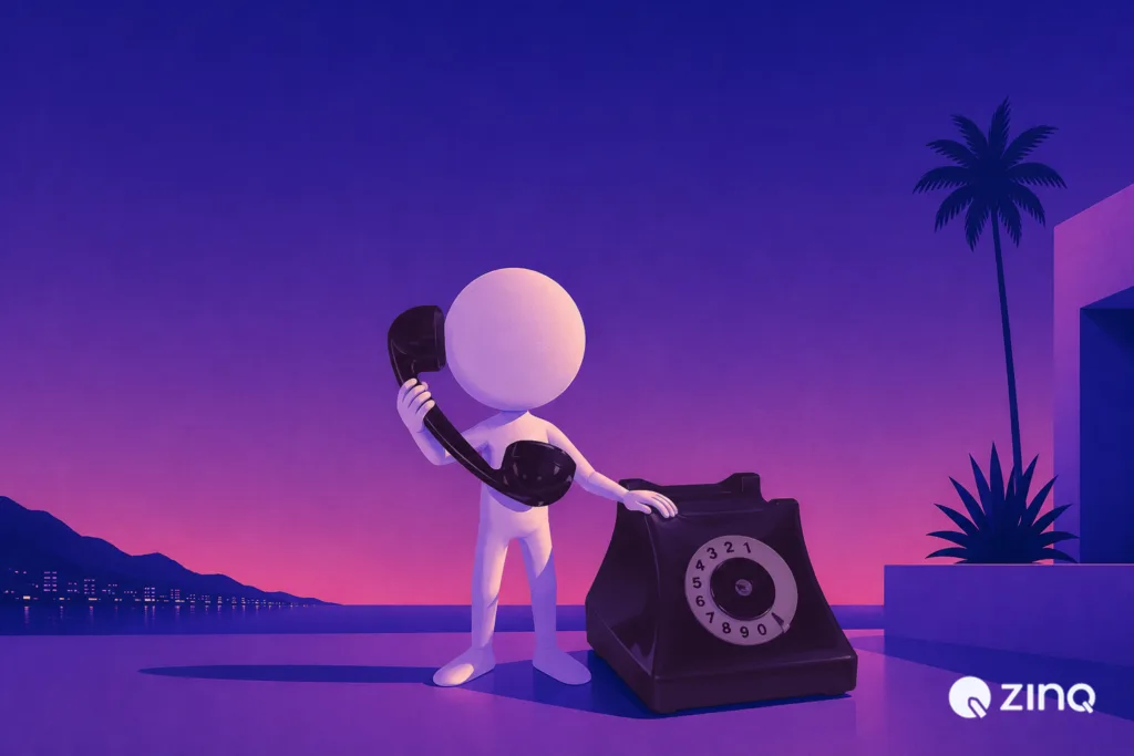 Illustration representing “Planning a ZINQ support workflow for your app”.