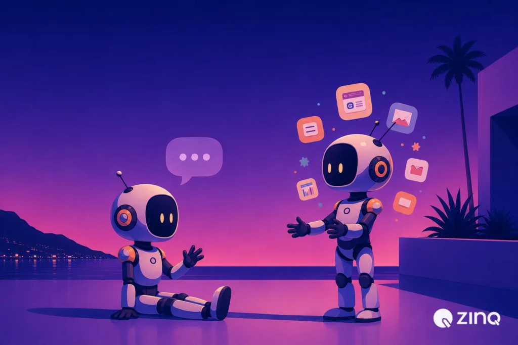 Illustration representing “Is ZINQ a fit for your customer workflow”.
